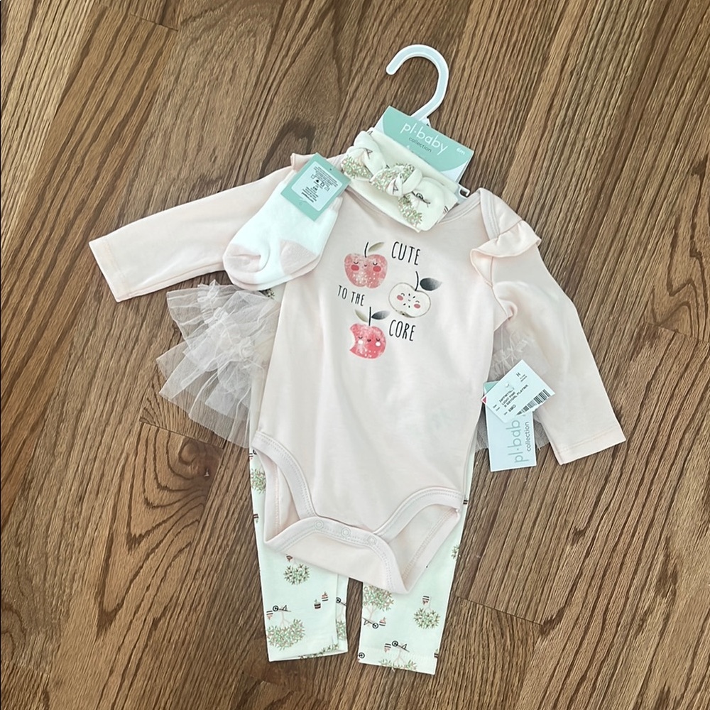 Cute to the Core Baby Outfit Set